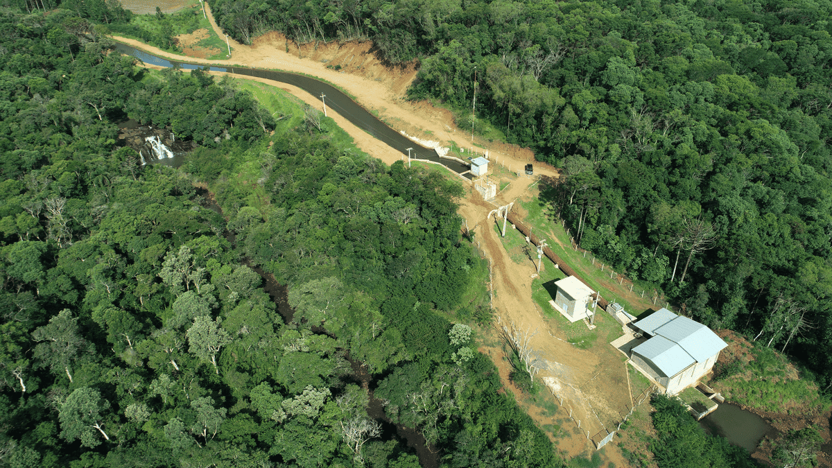 Galeria Central Geradora Hidrelétrica Folha Verde